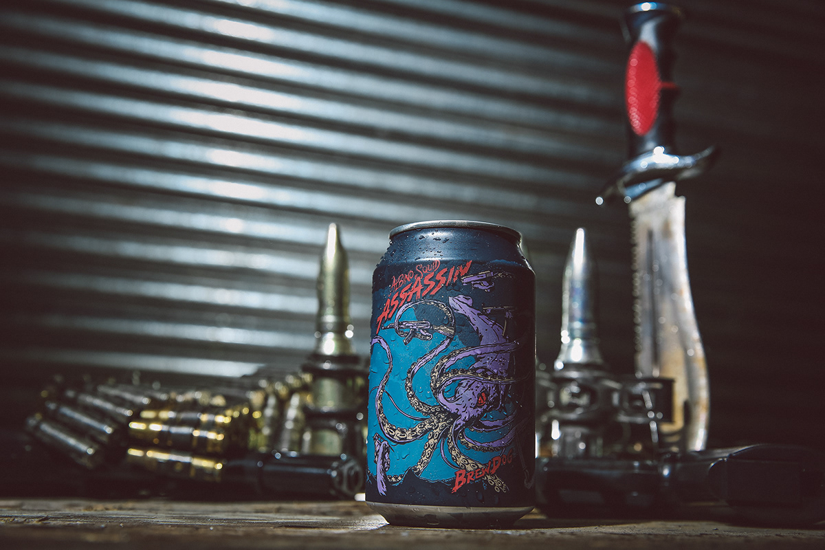 Albino Squid Assassin photoshoot 3