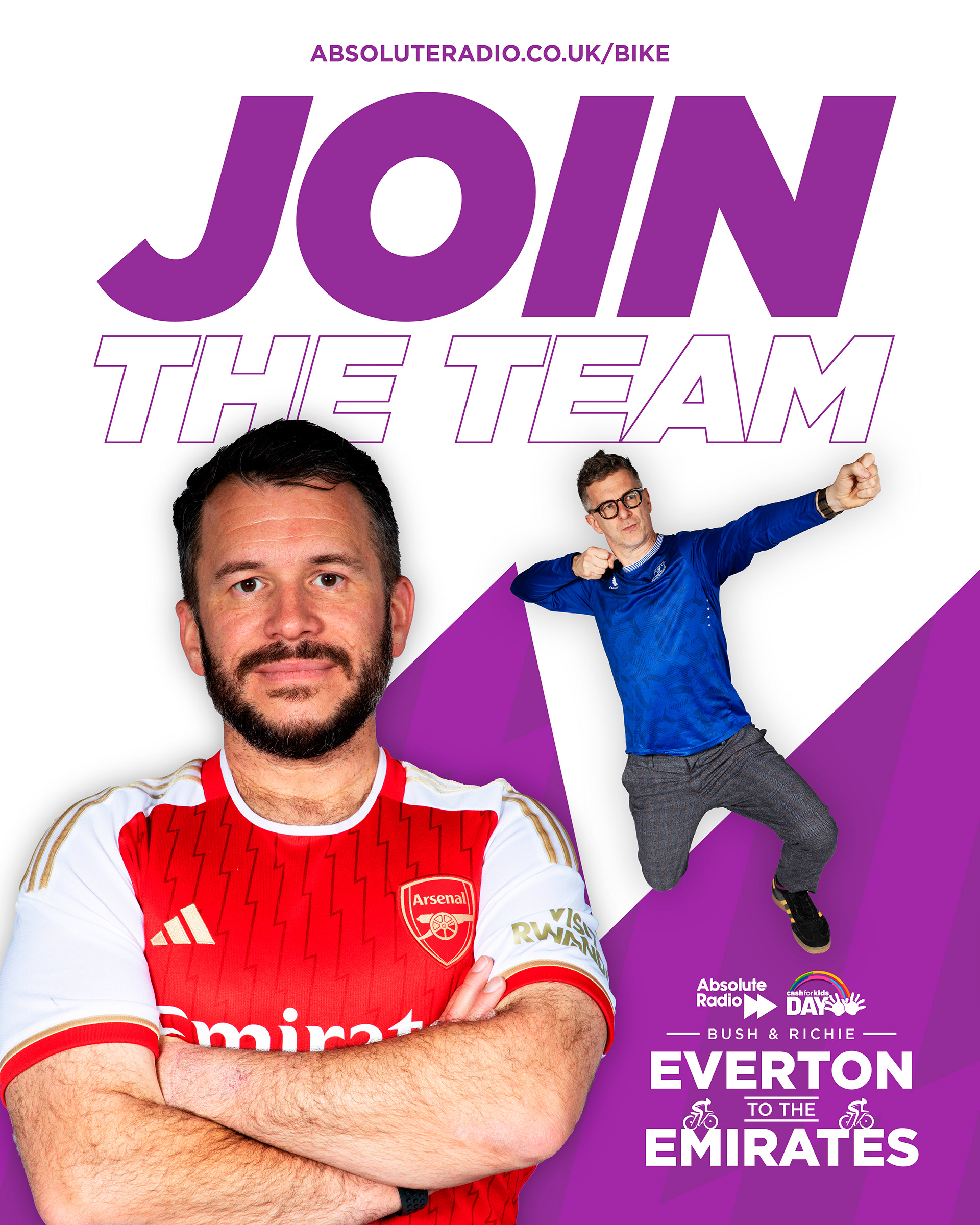 Bush and Richie Everton to the Emirates project image