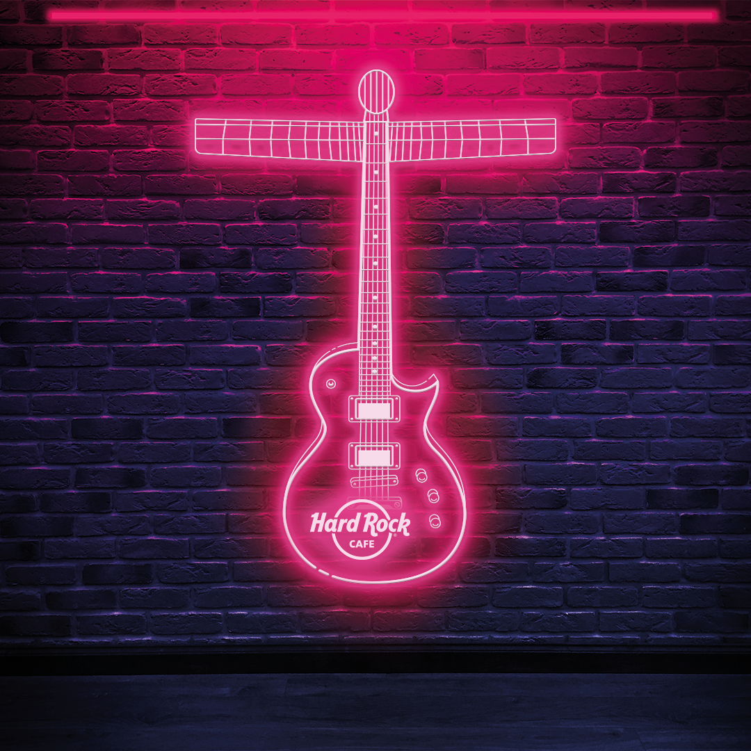 Hard Rock Cafe Newcastle social media design