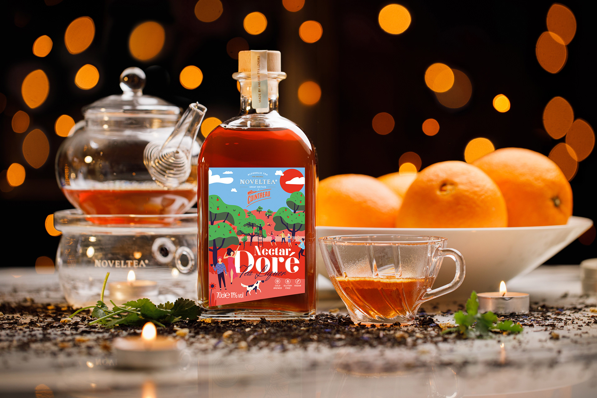 NOVELTEA packaging design variation 6